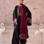 Vanya-Dhanak Unstich Embroidered 3pc