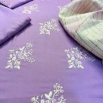 Tawakal-Dhanak Embroidery 3pc Dress