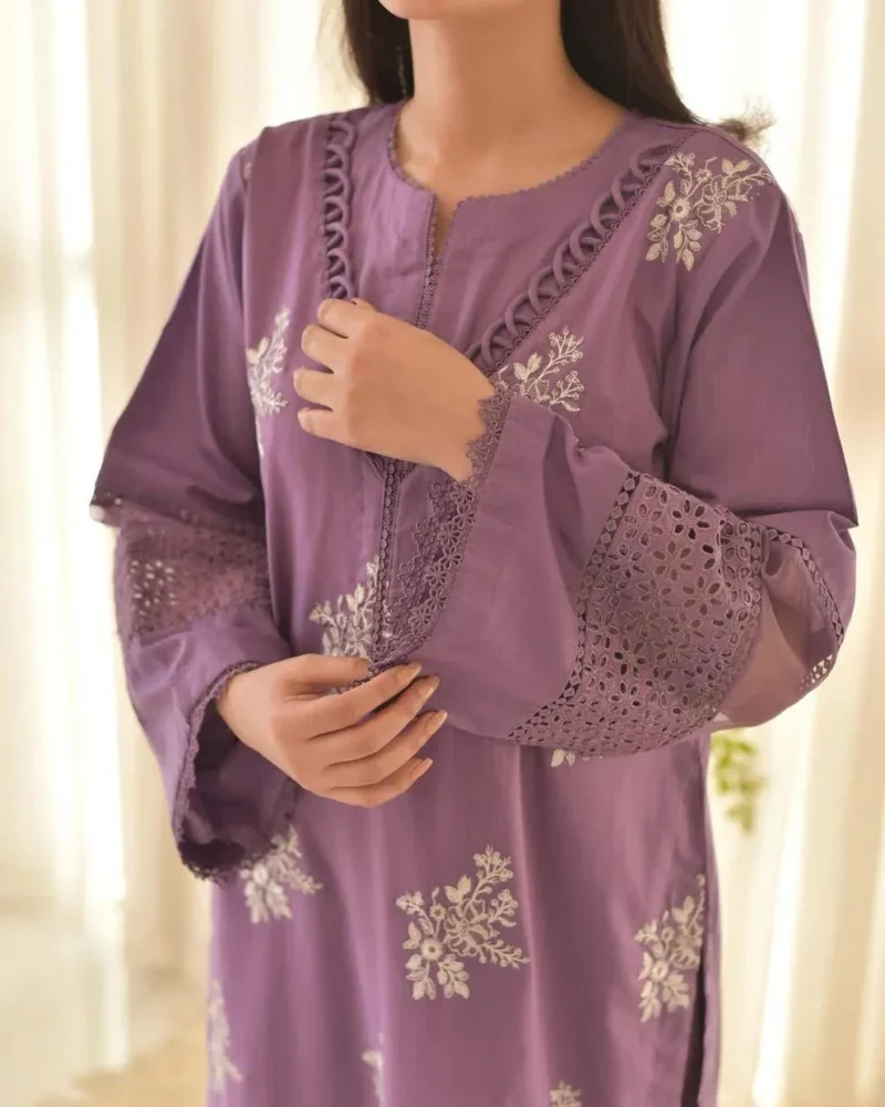 Tawakal-Dhanak Embroidery 3pc Dress