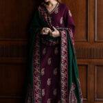 Buy Batik Stylish Embroidered 3 Piece Winter Dress