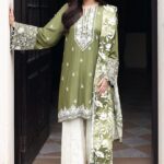 Cross Stitch-Embroidered 3pc-Winter collection