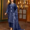 Dhanak Embroidered 3pc Winter Collection