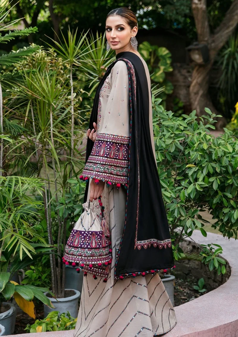Jazmin Dastaan – Luxury Embroidered Linen 3PC Suit
