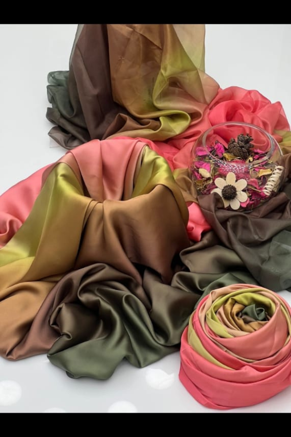 Tie N Dye Silk 3 Piece Suit