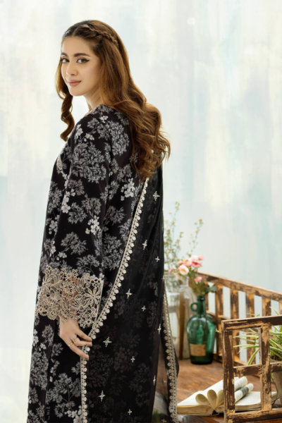 Iznik-Embroidered Lawn 3pc Dress