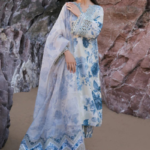 Digital Printed Bana Doria Lawn 3pc Dress (0011)