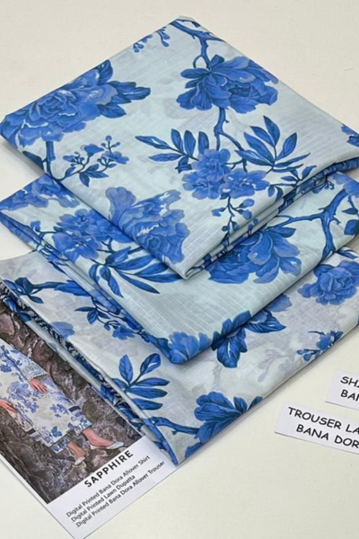 Digital Printed Bana Doria Lawn 3pc Dress (0011) Digital Printed Bana Doria Lawn 3pc Dress (0011)