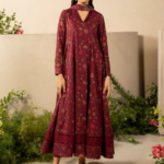 Iznik-Lawn Sequence Embroidered 3pc with Chiffon Dupatta