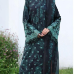 Khaddar Digital Printed with Heavy Embroidery Patches (062)