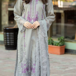 Libaas-Luxury Dhanak Embroidered 3pc Dress