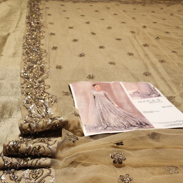 Maria B - Soft Organza Bridal Wear With heavy handwork