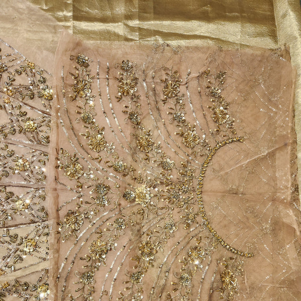 Maria B - Soft Organza Bridal Wear With heavy handwork