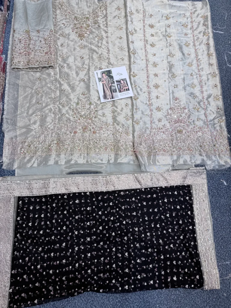 Haris Shakeel Sumbal | Luxury Embroidered Bridal Dress