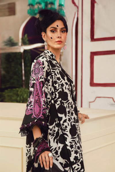 Printed Lawn | Embroidery Patches | Printed Chiffon Dupatta