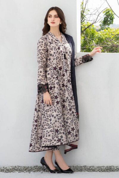 Bin Saeed - Digital Printed Lawn 3pc Dress