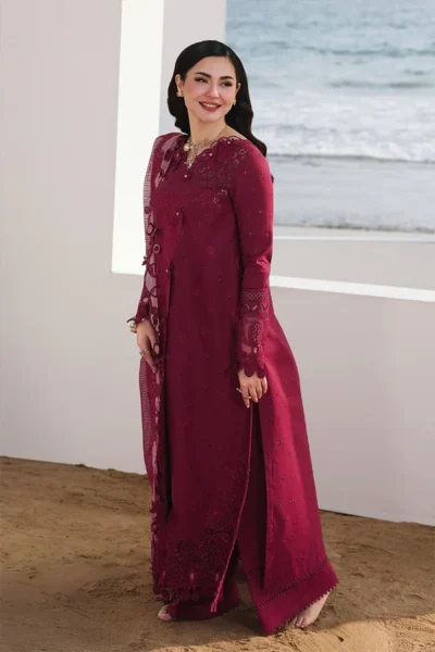 Qalamkar - Lawn Nelam 14 Luxury 3pc Dress