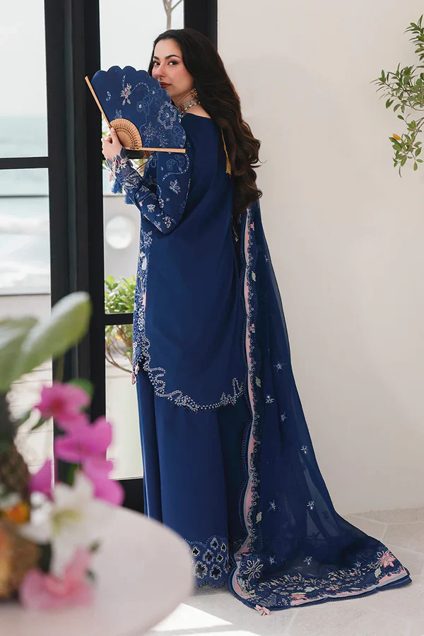 Qalamkar - Lawn Esma 16 Unstitch 3pc Dress
