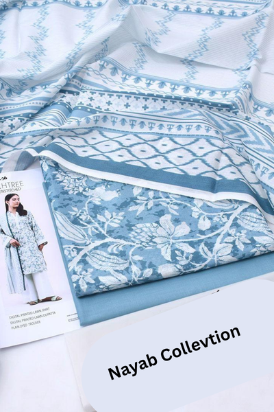 Beechtree-Printed Lawn 3pc and Lawn Dupatta (003) Beechtree-Printed Lawn 3pc and Lawn Dupatta (003)