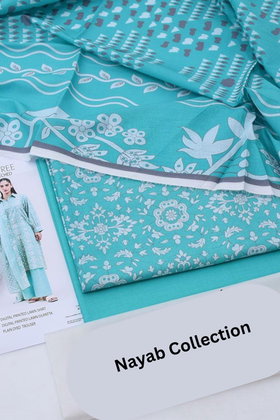 Beechtree-Printed Lawn 3pc and Lawn Dupatta (006) Beechtree-Printed Lawn 3pc and Lawn Dupatta (006)