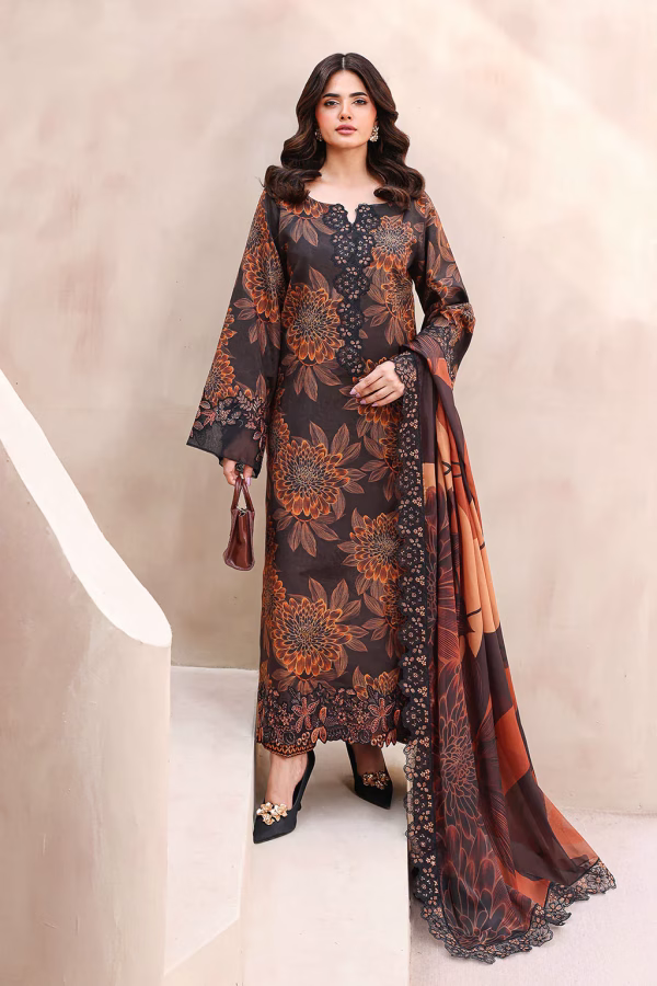 Ramsha By Al Nisa Embroidery Lawn 3pc