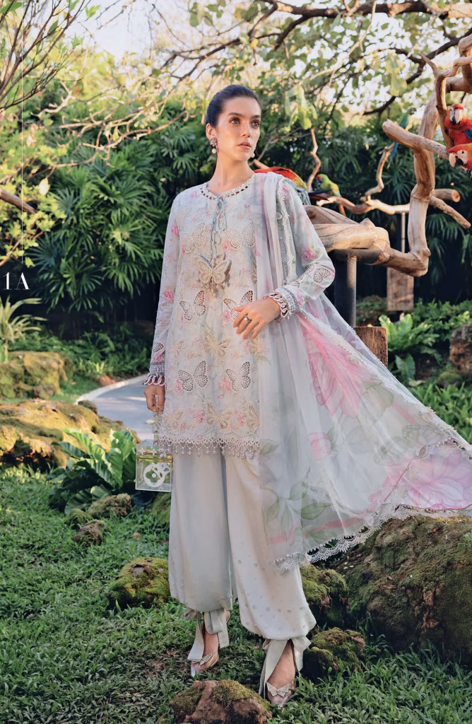 Maria B Chicken Kari Lawn 3PC Dress