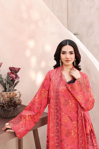 Ramsha-Digital Printed Lawn 3pc suit