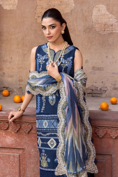 Saira Shakira Unstitched Lawn '26- Runa-8-B