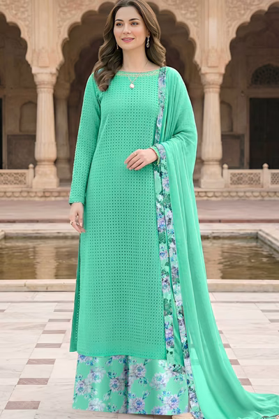 chikankari-embcroidered -lawn-3pc -dress-nayabcollection.pk