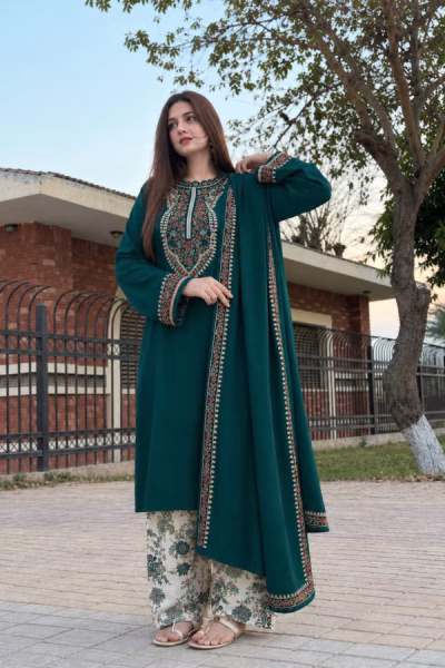 maroon-embroidered-3-piece-suit