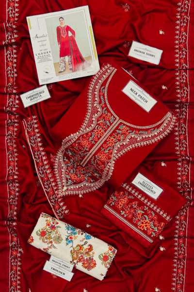 maroon-embroidered-3-piece-suit